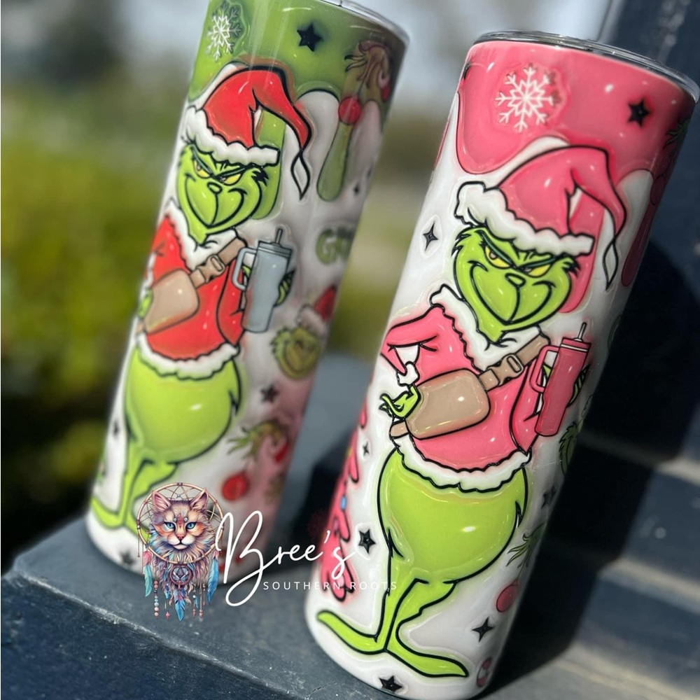 20oz Grinch Tumbler